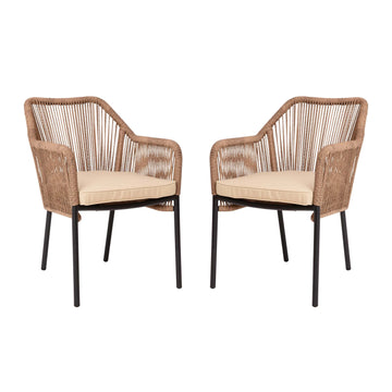 Flash Furniture SDA-AD892006 Chair, 22" Wide, 2/Set - Beige