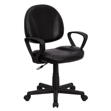 Flash Furniture BT-688-BK-A-GG Task Chair, 23 1/2" Wide, Black - Default Title