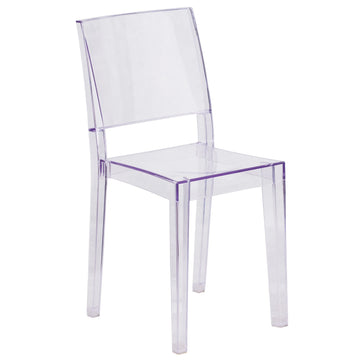 Flash Furniture Chair, Clear - 350 lb.