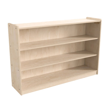 Flash Furniture MK-ME088029-GG Bright Beginnings Wood Storage Unit, 47 1/4" Wide, Beige - Default Title