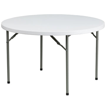 Flash Furniture DAD-YCZ Folding Table, White - 48"