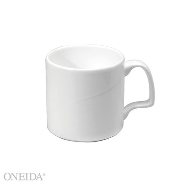 Oneida F1100000563 Eclipse Bone China Mug, 11 oz., White, 24/Case - Default Title