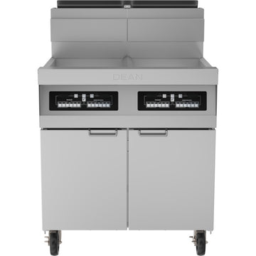 Dean by Frymaster Gas Floor Fryer, 46 5/16" High - 100 lb.