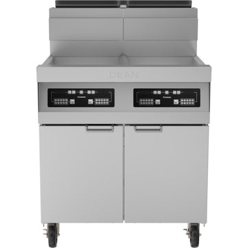 Dean by Frymaster Gas Floor Fryer, 46 5/16" High - 100 lb.