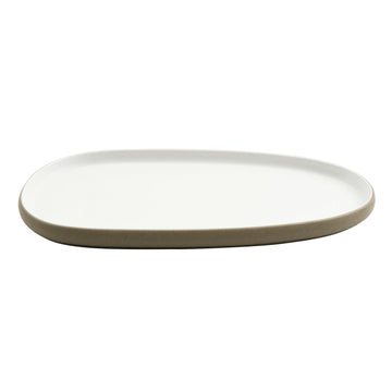 cheforward 21382-TOH/SND Hatch Melamine Platter, 7 1/2" x 15 1/2", 12/Case - Default Title