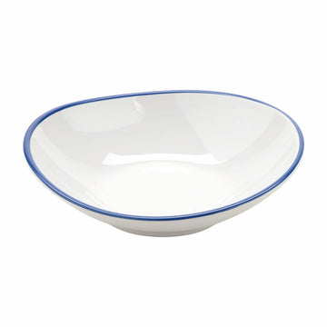 G.E.T. Enterprises B-100-W/CB GET Settlement Bistro White Melamine Bowl, 10 oz., 24/Case - Default Title