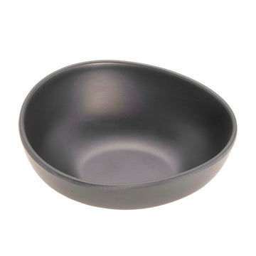G.E.T. Enterprises B-500 GET Riverstone Melamine Bowl, 3 oz., 24/Case - Dark Gray