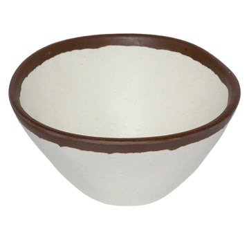 G.E.T. Enterprises B-81 GET Pottery Market Melamine Bowl, 8 oz., 24/Case - Beige Brown