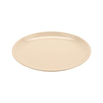 G.E.T. Enterprises BF-1050-MA GET Settlement Oasis Melamine Plate, 10 1/2" Diameter, Ivory, 12/Case - Default Title