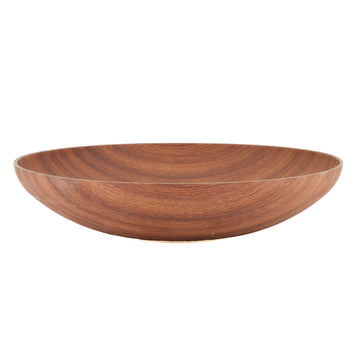 G.E.T. Enterprises B-R-15-M GET Arbor Faux Wood Bowl, 8 qt., Brown - Default Title