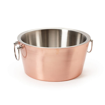 G.E.T. Enterprises BT-1615-BCPR/SS Stainless Steel Beverage Tub, 3.5 gal., Copper - Default Title