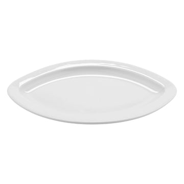 Corona by GET Enterprises PA1101927812 Elegance Porcelain Platter, 7 3/4" x 12 3/4", 12/Case - Default Title