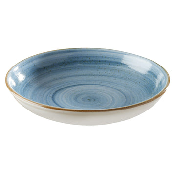 Corona by GET Enterprises Artisan Porcelain Plate, 10" Diameter, 12/Case - Blue