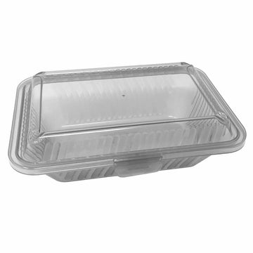 G.E.T. Enterprises EC-19-CL Polypropylene Container, 5 1/2" x 8", Clear, 12/Case - Default Title