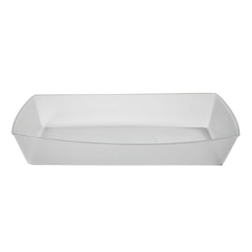 G.E.T. Enterprises EC-33-1-CL Polypropylene Food Tray, 4" x 6", Clear, 48/Case - Default Title