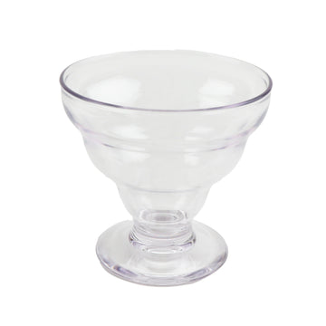 G.E.T. Enterprises ICM-29-CL SAN Plastic Dessert Dish, 12 oz., Clear, 24/Case - Default Title