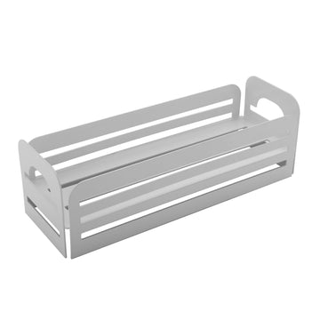 G.E.T. Enterprises IR-721-W Steel Organizer, 4 3/8" x 12 1/2", White - Default Title