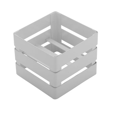 G.E.T. Enterprises IR-724-W Steel Stand, 4 1/4" x 4 1/4", White - Default Title
