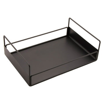 G.E.T. Enterprises IR-734-MG Metal Condiment Holder, 8 1/2" x 12 1/2", Black - Default Title