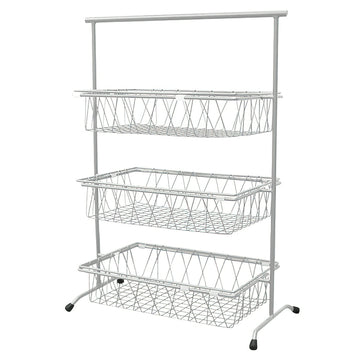G.E.T. Enterprises IR-952-SV Metal Stand, 22 3/4" x 11", Silver - Default Title