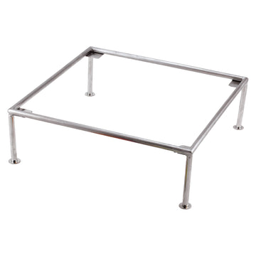 G.E.T. Enterprises IRS-10 Stainless Steel Riser, 12" x 12", Silver - Default Title