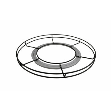 G.E.T. Enterprises LS-BASE18-BK Aluminum Susan Base, 18" Diameter, Black - Default Title