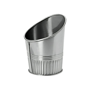 G.E.T. Enterprises MC-34-SS Fry Cup, 10 oz., Silver - Default Title