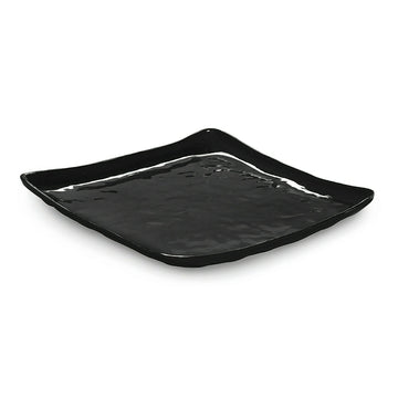 G.E.T. Enterprises ML-143-BK GET New Yorker Melamine Serving Platter, 16" x 16", Black - Default Title