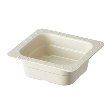 G.E.T. Enterprises ML-157-IV Melamine Food Pan, 1/6 Size, Ivory, 6/Case - Default Title