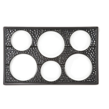 G.E.T. Enterprises ML-161-BK Melamine Adapter Plate, Full Size, Black - Default Title