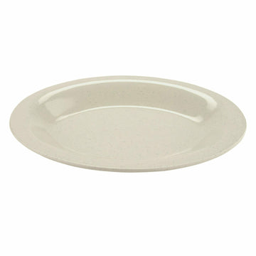 G.E.T. Enterprises OP-215-IR GET Santa Fe Ironstone Melamine Platter, 8" x 11 1/2", Ivory, 24/Case - Default Title