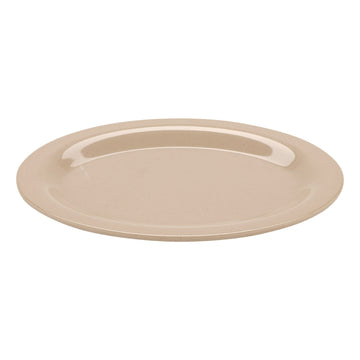 G.E.T. Enterprises GET Tahoe Melamine Platter, Beige - 9 3/4"