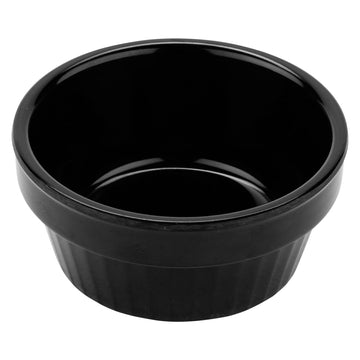 G.E.T. Enterprises R-3-BK Melamine Ramekin, 3 oz., Black, 48/Case - Default Title