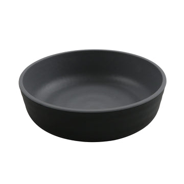G.E.T. Enterprises RB-7 GET Roca Melamine Bowl, 24 oz., 12/Case - Black Gray