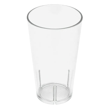 G.E.T. Enterprises SAN Plastic Mixing Glass, Clear, 24/Case - 16 oz.