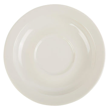 G.E.T. Enterprises SU-4-DI GET Diamond Ivory Melamine Saucer, 4 1/2" Diameter, 48/Case - Default Title