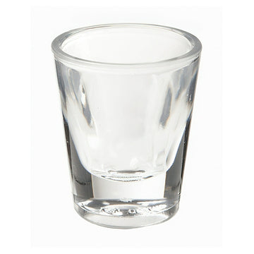 G.E.T. Enterprises SW-1427-1-CL SAN Plastic Shot Glass, 1 oz., Clear, 24/Case - Default Title