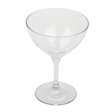 G.E.T. Enterprises SW-2014-CL GET Social Club Tritan Plastic Martini Glass, 6 oz., Clear, 24/Case - Default Title
