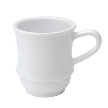 G.E.T. Enterprises TM-1208 GET Princeware SAN Plastic Mug, 8 oz., 24/Case - Diamond White White