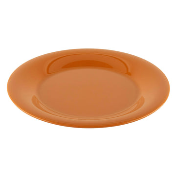 G.E.T. Enterprises WP-10-PK GET Diamond Harvest Melamine Plate, 10 1/2" Diameter, Orange, 12/Case - Default Title
