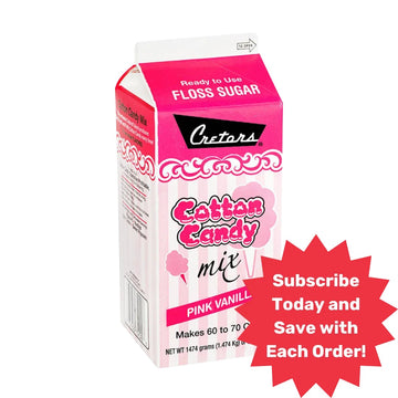 Cretors 7409 Cotton Candy Sugar, 6/Case - Grape