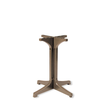 Grosfillex Resin Table Base, 28" High - Beige