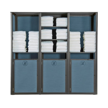 Grosfillex UT036288 Polyester Towel Valet, 73" Wide - Default Title