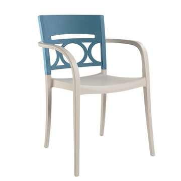 Grosfillex Chair, 19 11/16" Wide - Arm Chair