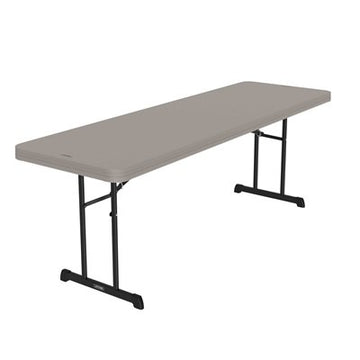 Lifetime Folding Table, 30" x 96", Beige - 1/Each