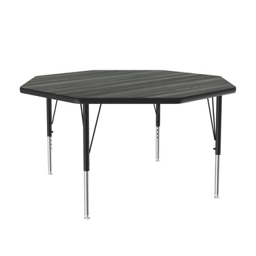 Correll A48-OCT Activity Table, 48" x 48" - Driftwood