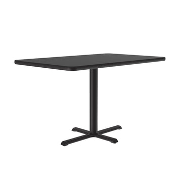Correll BCT3042 Table, 30" x 42" - Black Granite