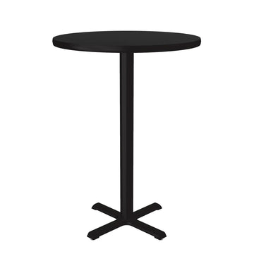 Correll BXB30R Table, 30" Diameter - Black