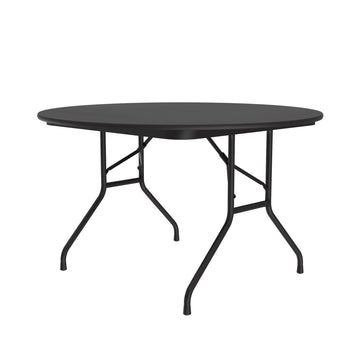 Correll CF48PX Folding Table, 29" High - Black Granite