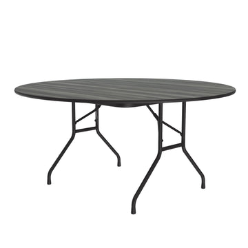 Correll CF60PX-52 Folding Table, 60" Diameter, Gray - Default Title